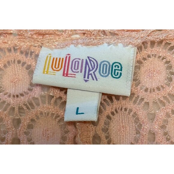 Women's Pink Kimono Open Jacket and Spaghetti Strap Camisole Size L/XL (READ) - Picture 13 of 16